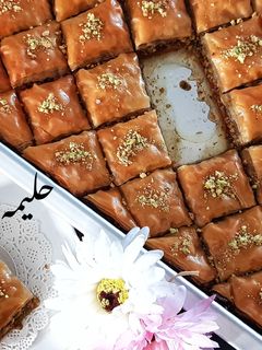صورة لوصفة البقلاوة بالمكسرات