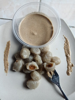 Foto resep Cilok isi abon saos kacang