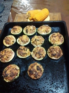 Una foto de Zapallitos rellenos con sobras