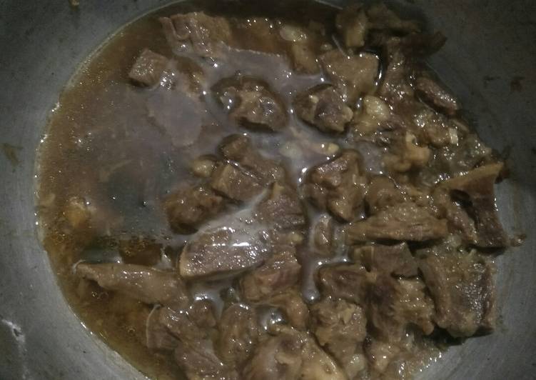 Resep Lidah sapi masak kecap Anti Gagal