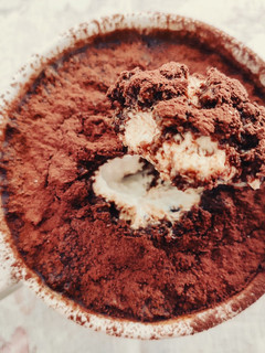 Foto di Dessert al cocco e cacao