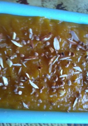 A picture of Mango burfi.
