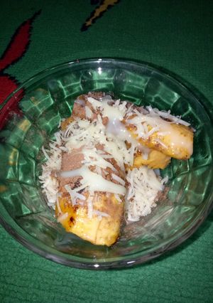 Foto resep Pisang Bakar Coklat Keju