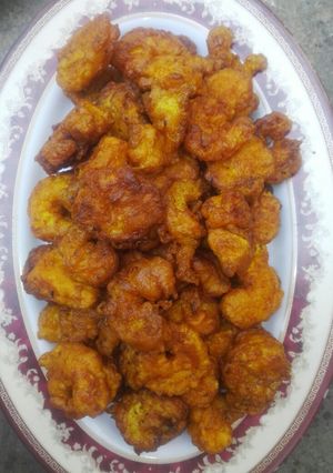 عکسی از دستور میگو پفکی
