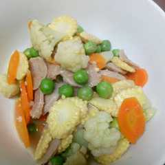 A picture of Tumis Sayur Kacang Polong.