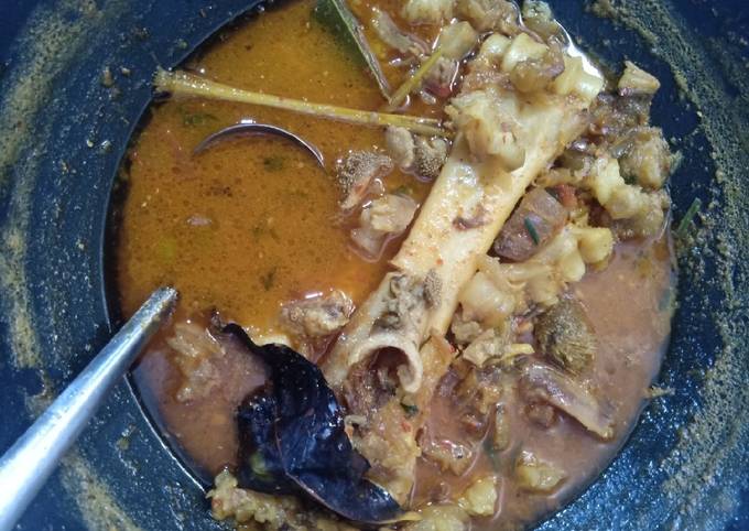 How to Make Tasty Gulai kaki sapi tanpa santan