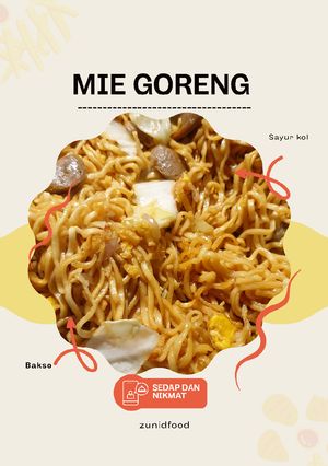 Foto resep Mie Goreng Bakso Sedap Nikmat