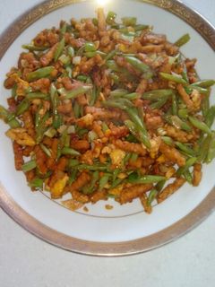 Foto resep Tumis buncis tempe dan telor
