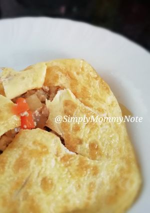 รูปของ อาหารเด็ก ไข่ยัดไส้ (หมูผสมไก่)