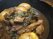 A picture of adobo baboy