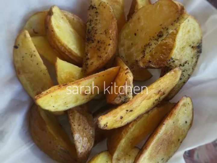 Resep Potato Wedges, Sempurna