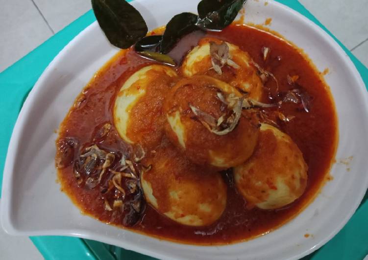 Hintalu masak habang bumbu sederhana