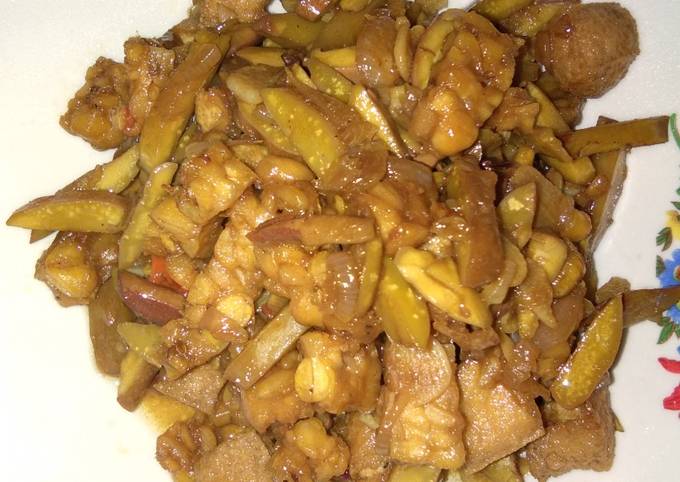 Resep: Oseng Jengkol Tahu Tempe Ekonomis Untuk Jualan