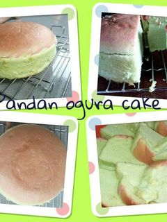 Foto resep Pandan ogura cake