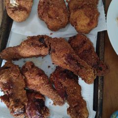 A picture of Fried Chicken in Panko Breadcrumbs.