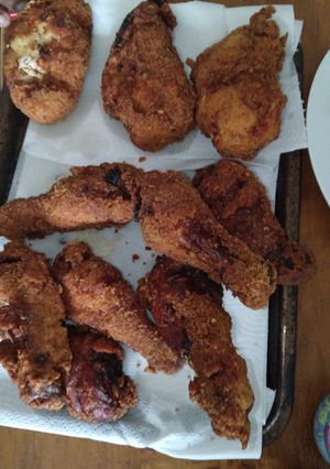 A picture of Fried Chicken in Panko Breadcrumbs.