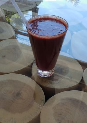 A picture of Homemade 100% Grape Juice.