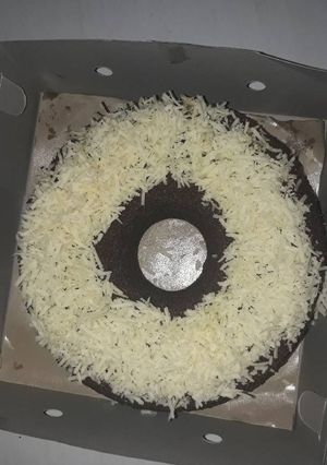Foto resep Bolu kukus ketan hitam toping keju😘