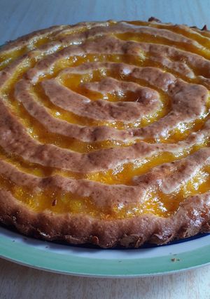 Una foto de Torta de naranja🍊