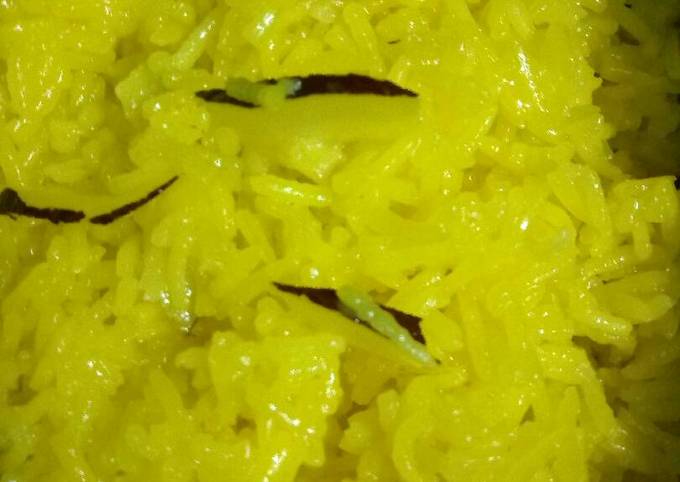 Easy yellow sweet rice Recipe by namarta chopra - Cookpad