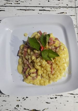 Foto resep Makroni Carbonara
