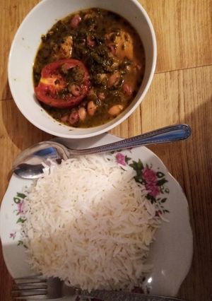 عکسی از دستور سبزی خورشت
