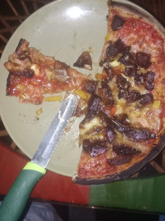 A picture of Easy Homemade Chicken Pizza.