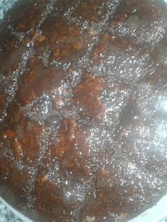صورة لوصفة بسبوسة بالشوكولاته