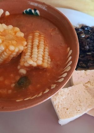 Una foto de Chileatole
