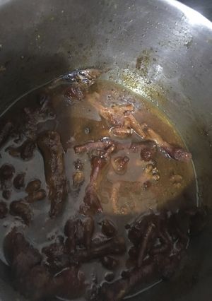 Foto resep Ceker dimeja
