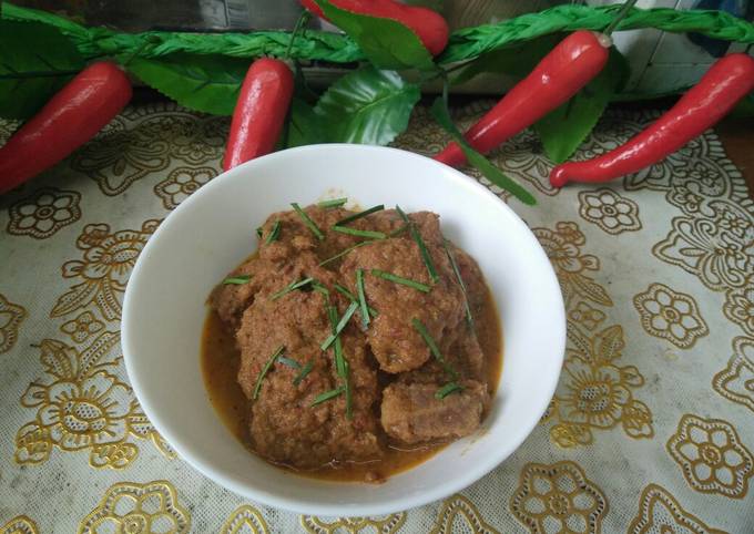 Anti Ribet, Membuat 132.*Rendang daging* Simpel