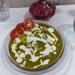 A picture of Creamy Spanish paneer.