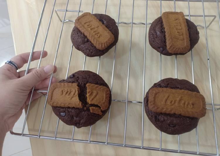 Langkah Mudah untuk Membuat Soft oil choco cookies Anti Gagal