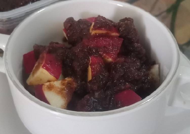 Buah potong saus sunti
