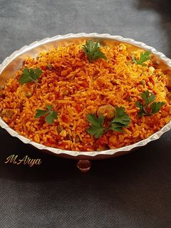 عکسی از دستور پلو سبزیجات