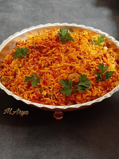 عکسی از دستور پلو سبزیجات