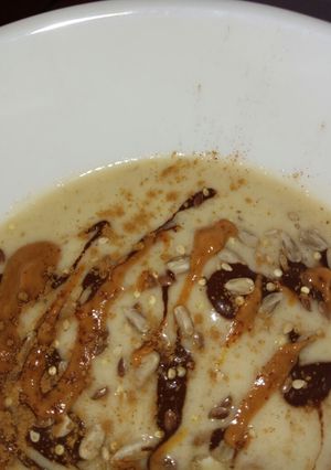 Una foto de Helado saludable de plátano sin azúcar