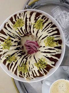 صورة لوصفة كيكة الحليب المحموس