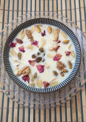 A picture of Paneer ki kheer.