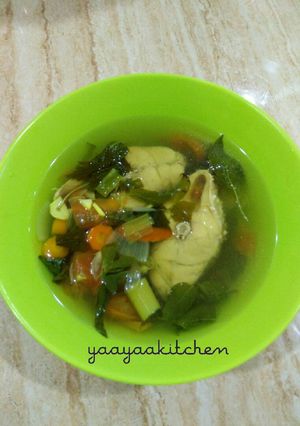 Foto resep Sup ikan kakap