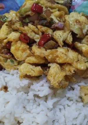 Foto resep Telur cabai bawang