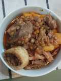 Lentejas guisadas con osobuco 🥘