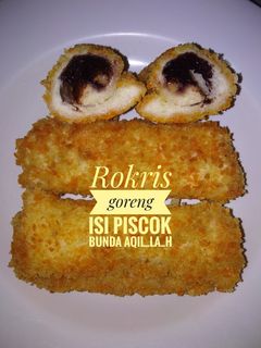 Foto resep Roti tawar krispi isi pisang coklat goreng