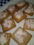 Canapés de morrón! 😉