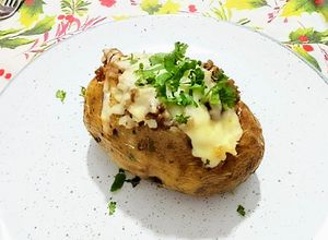 Foto principal de Papas rellenas al horno/fondue de papa