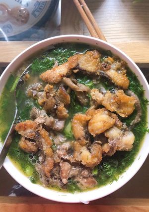 Hình của món Bún cá rô.