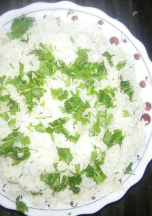 A picture of Jeera rice.