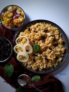Foto resep Nasi Kebuli Ayam Rice Cooker