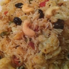 A picture of Veggies Pulao.