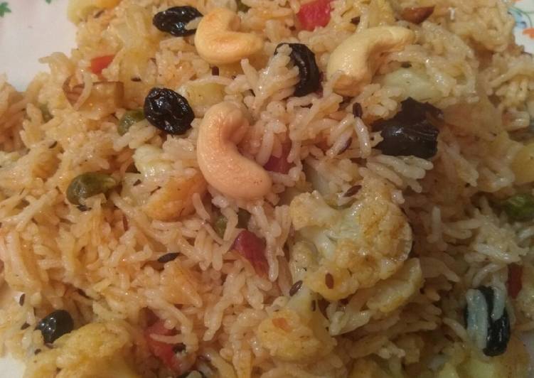 Recipe of Any-night-of-the-week Veggies Pulao